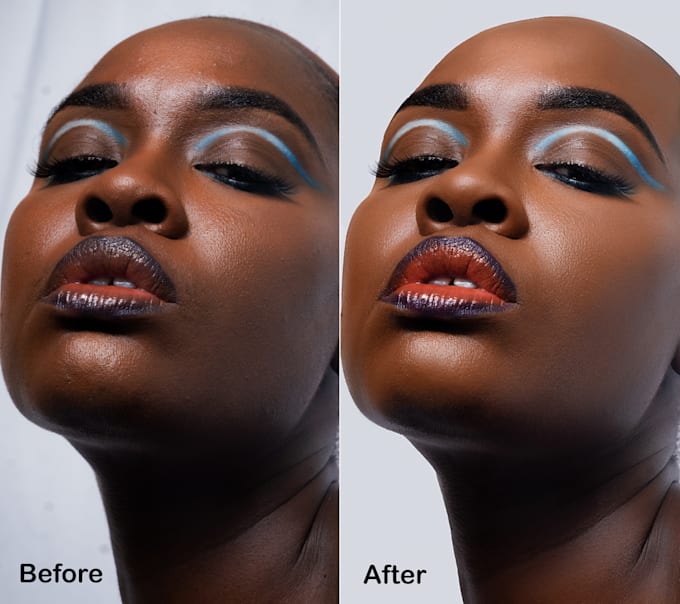 do photo portrait retouch, edit picture, beautify face