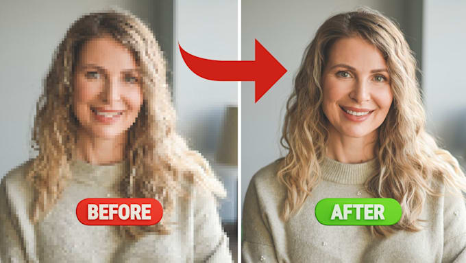 fix blurry photos and enhance image quality professionally