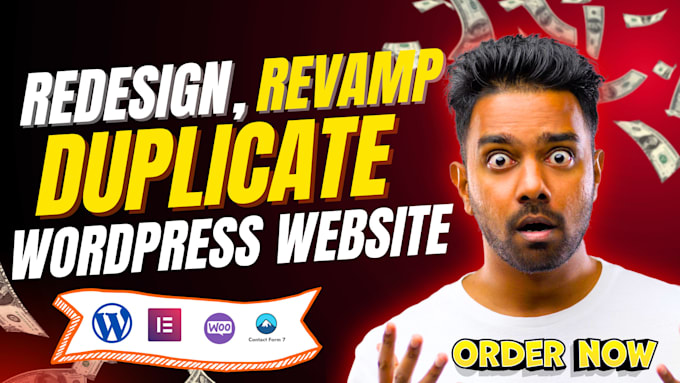 redesign, revamp, duplicate, copy clone wordpress website