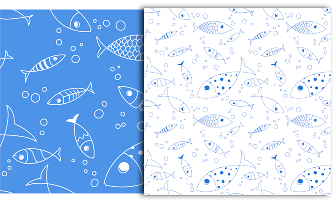 design hand drawn pattern for printing and fabric