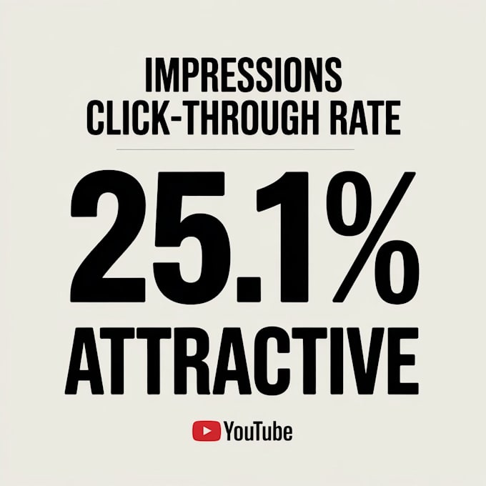 make an eye catchy youtube thumbnail for cheap
