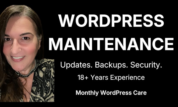 manage your wordpress website maintenance, updates and security