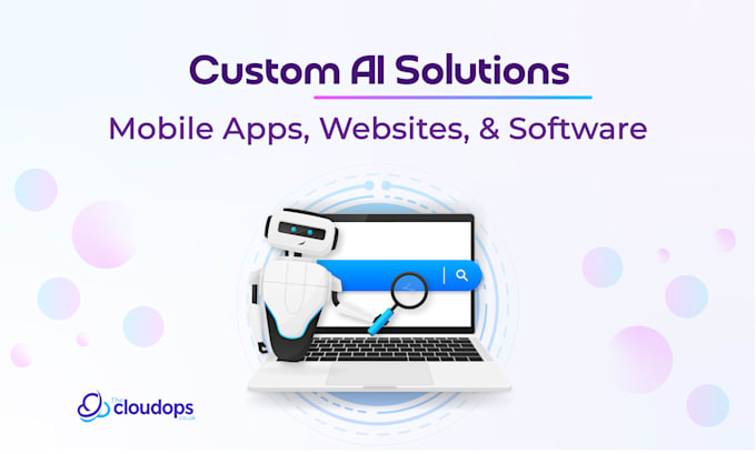 create ai mobile apps websites and software