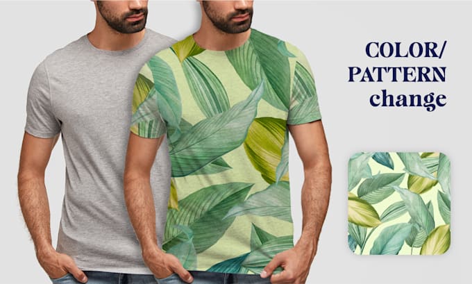 custom change the color, pattern, and texture of fabric