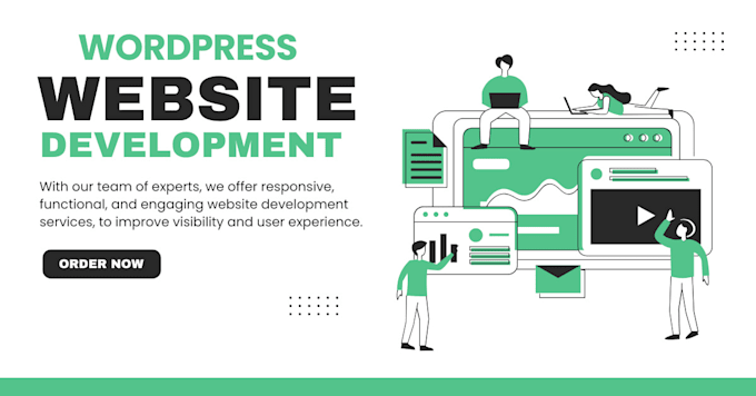 do wordpress website development and web design