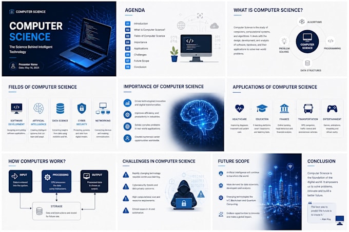 design a professional editable presentation