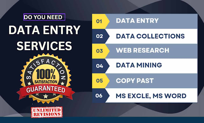 be your data entry, web research, virtual assistant expert