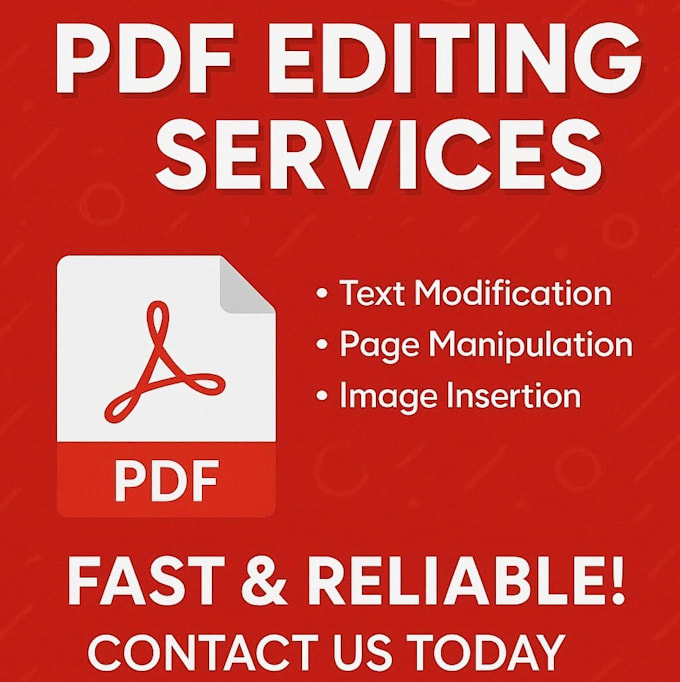 edit details or format your PDF documents professionally