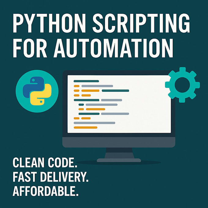 Build automation tools using python by Takesingh_09 | Fiverr