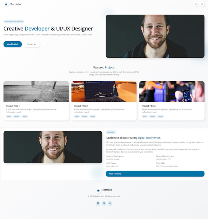 build a responsive wordpress or HTML CSS js website