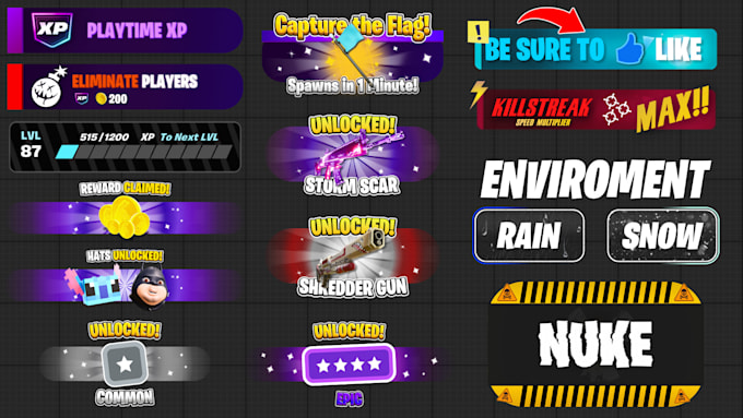 design professional uefn fortnite UI