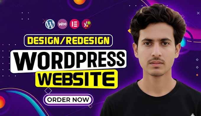 build modern wordpress website, custom wordpress website, business website