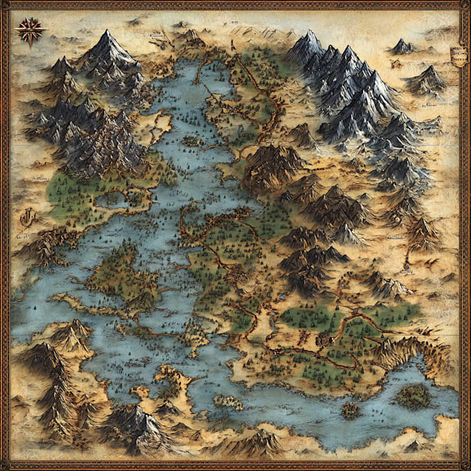 make realistic fantasy maps for your worldbuilding projects
