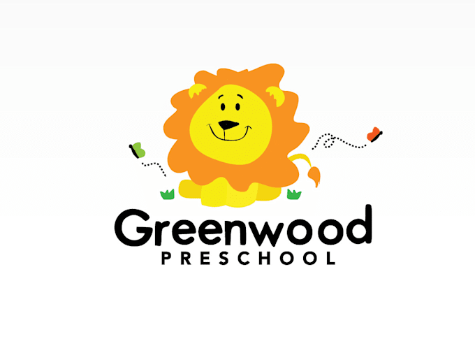 design playful for preschool logo