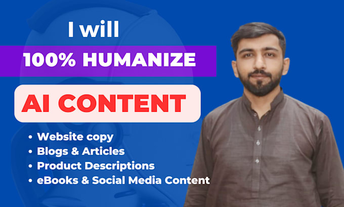 humanize ai content, rewrite, edit, blogs, articles, essays