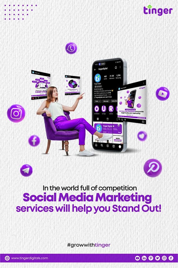 do social media marketing