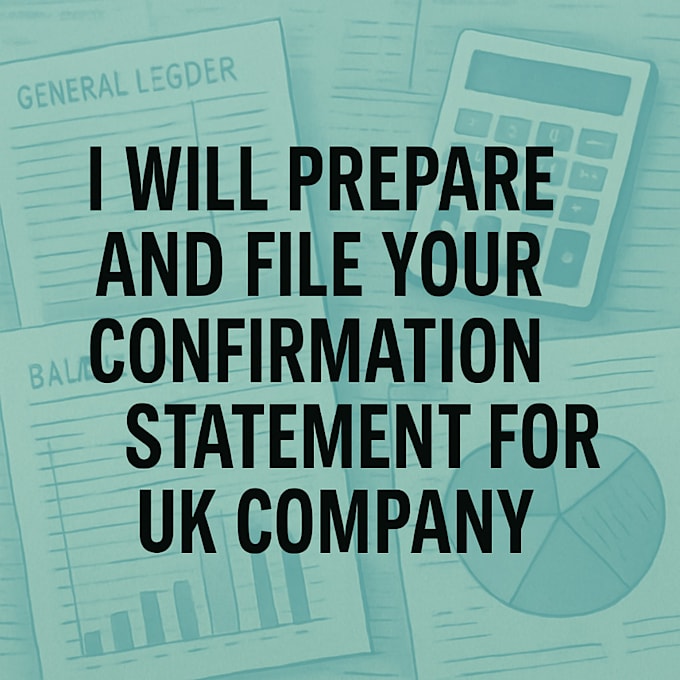 prepare and file your UK company confirmation statement