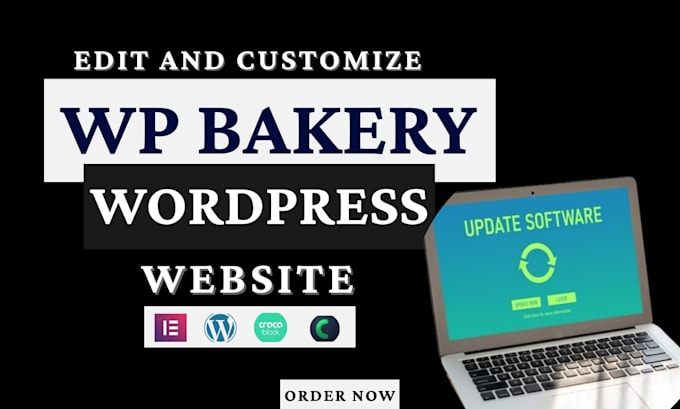 fix and edit wp bakery website wpbakery wordpress website design wpbakery
