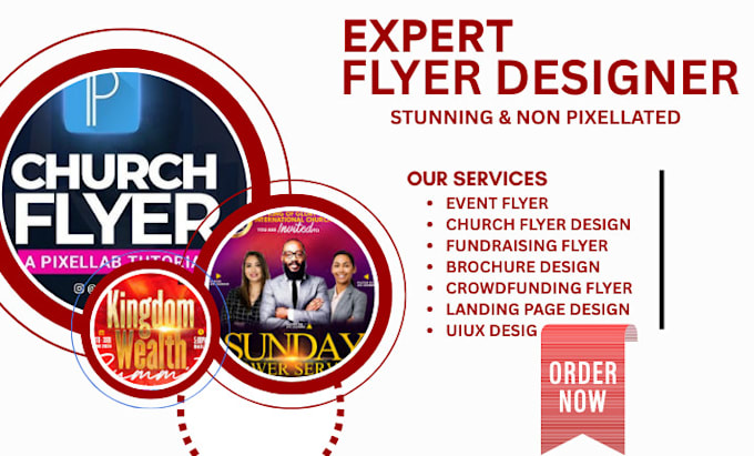 Craft stunning event flyer design, church flyer and church banner ...