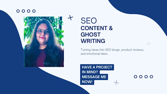 seo writing, ghostwriting, and detailed product reviews