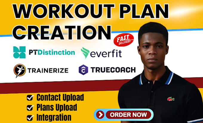 setup and upload workout plans on everfit trainerize ptdistinction truecoach