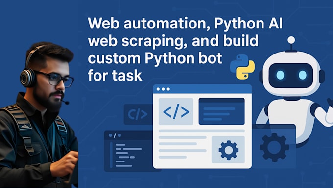 build cruixie python scripts, web scraping bots, automate your task with python