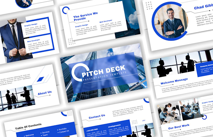 Design investor business presentation revamp pitch deck in 24 hours by ...