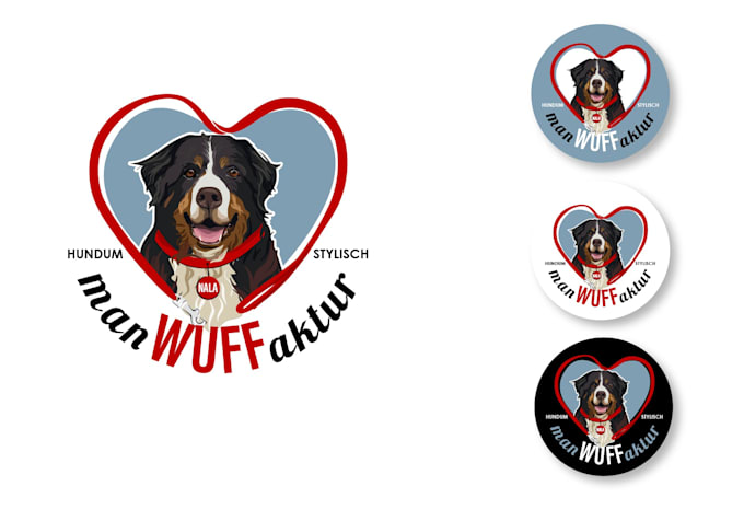design small business manufacturing dog collars and leashes logo