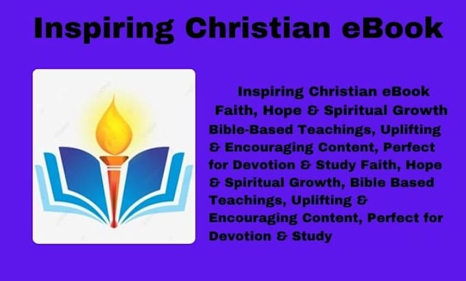 ghostwrite your christian ebook, daily devotional, prayer journal, self help