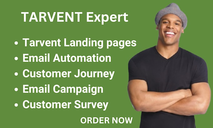 tarvent  email campaign, automation, survey, landing page,