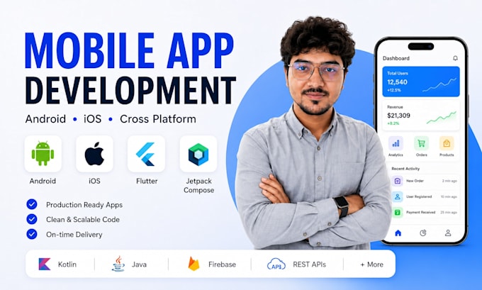 develop or fix your android app using kotlin and jetpack compose