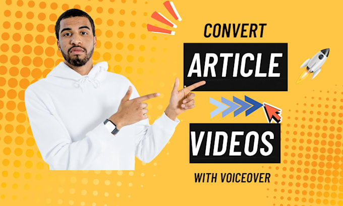 create stunning youtube videos from blogs, articles, scripts