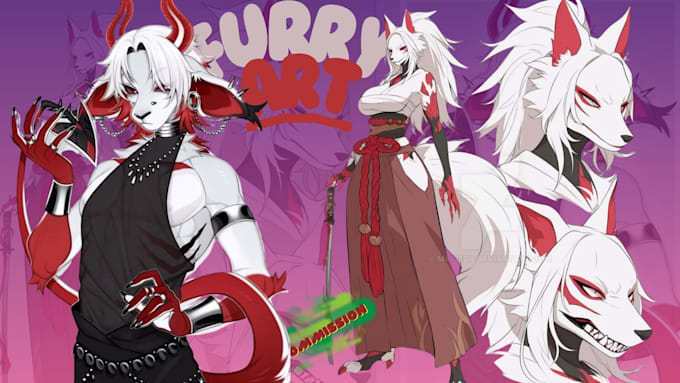 create detailed 3d furry avatar, furry nsfw, vtuber, anime, vrchart, anthro pfp