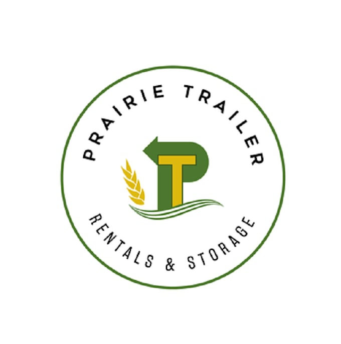 design monogram unique prairie trailer logo