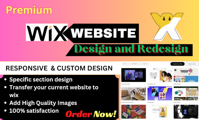 wix website design redesign wine label studio development wire frame developer