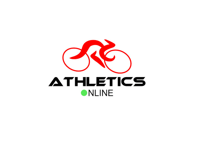 create modern athletics community logo