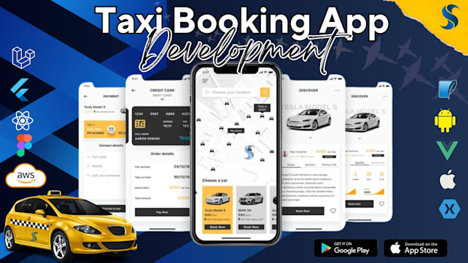 develop taxi booking app uberclone app car rental app ola app booking website