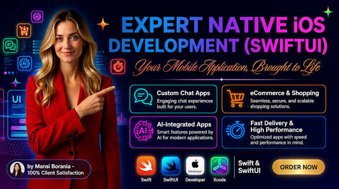 do ios mobile app developement using swiftui