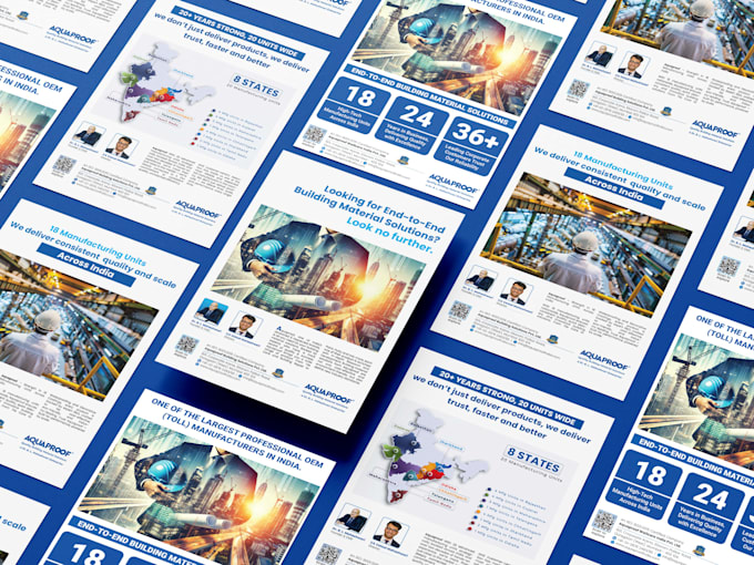 design a professional product brochure for your brand