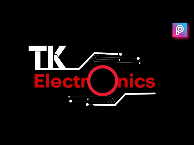 design retro vintage badge electronics logo