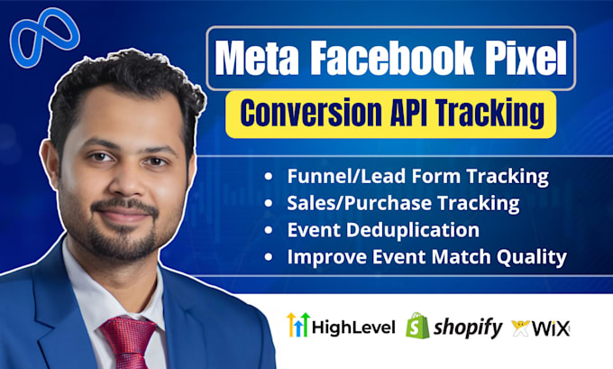 setup meta facebook pixel conversion API tracking go highlevel,ghl,wordpress,wix