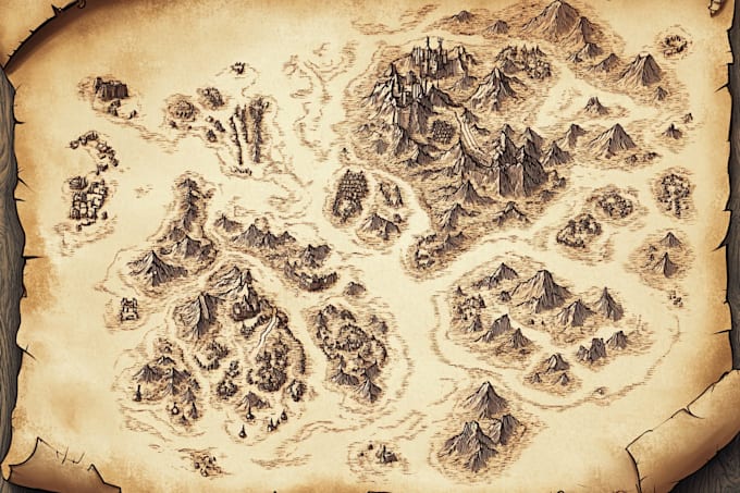 make a fantasy map for your dnd game