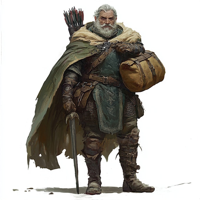 Draw a fantasy and dnd character art by Sulubo | Fiverr