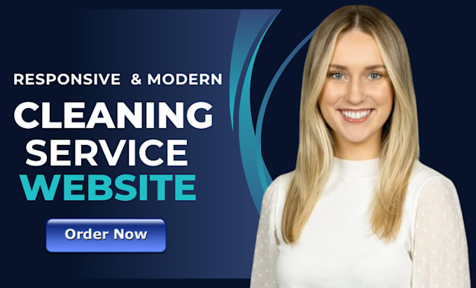 design cleaning website wordpress website