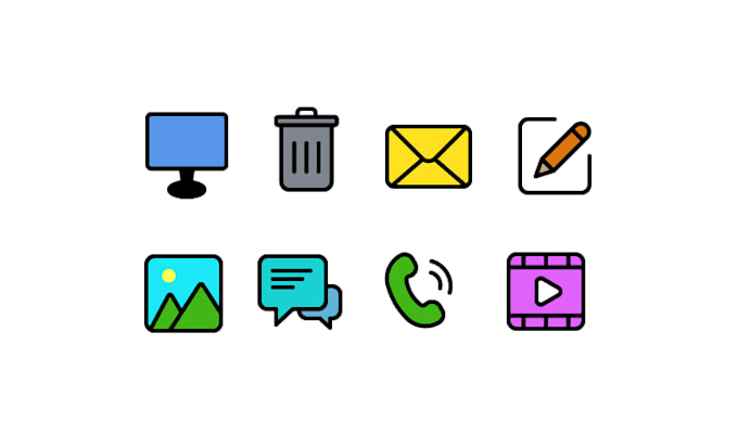 design custom vector icon for you