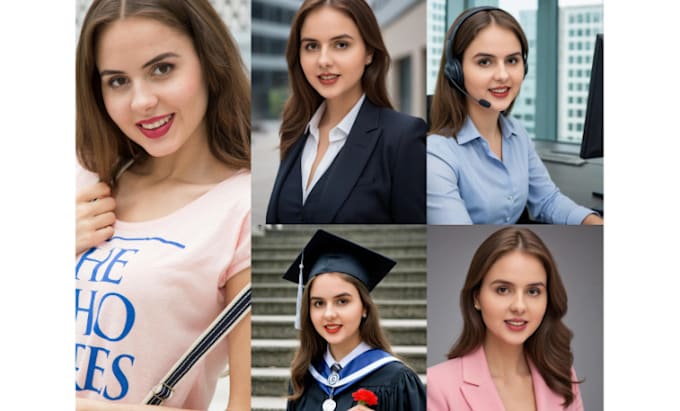 create realistic ai headshot for professional and social use