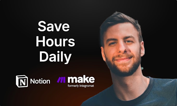 design a custom notion workspace with n8n or make automations to save you hours