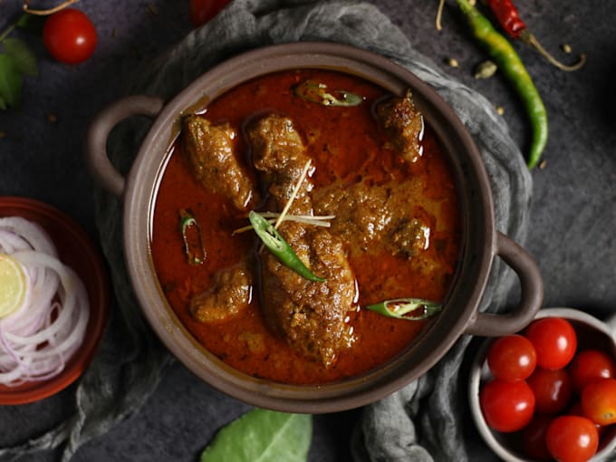 down south spicy chilli fish curry