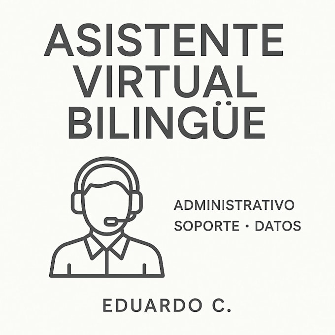 be your bilingual virtual assistant or customer support