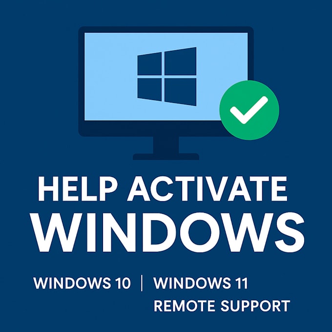 provide windows activation support for PC and laptops